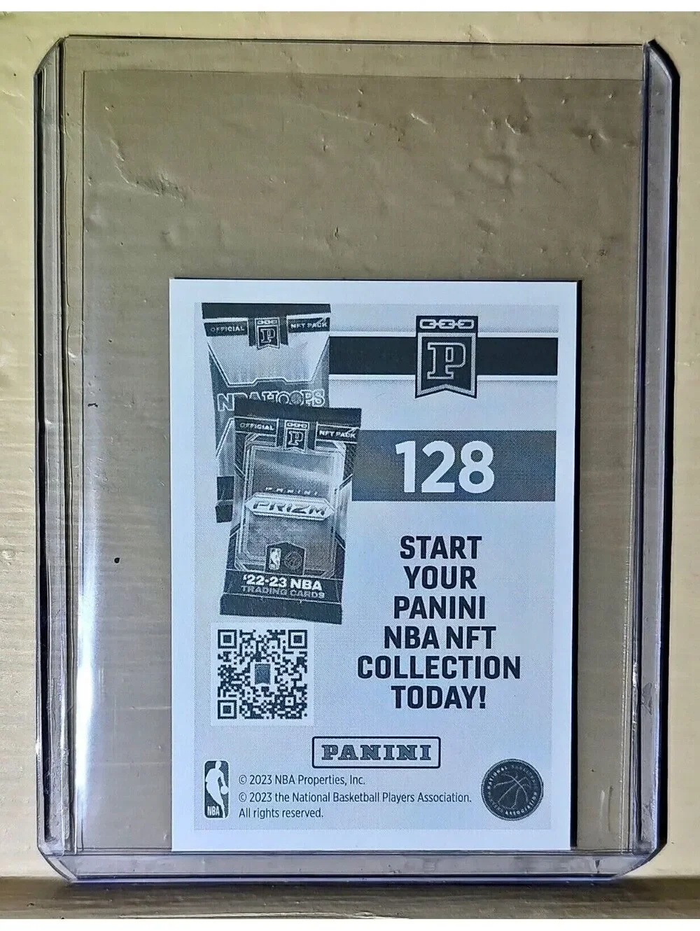 2023-24 Cameron Johnson Panini NBA Basketball #128 Sticker Brooklyn Nets